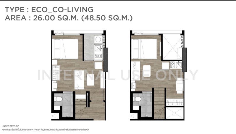 ขายดาวน์ ห้อง Co-Living   Landmark @Grand Station  ขนาด 26 ตรม. คอนโด High Rise 23 ชั้น