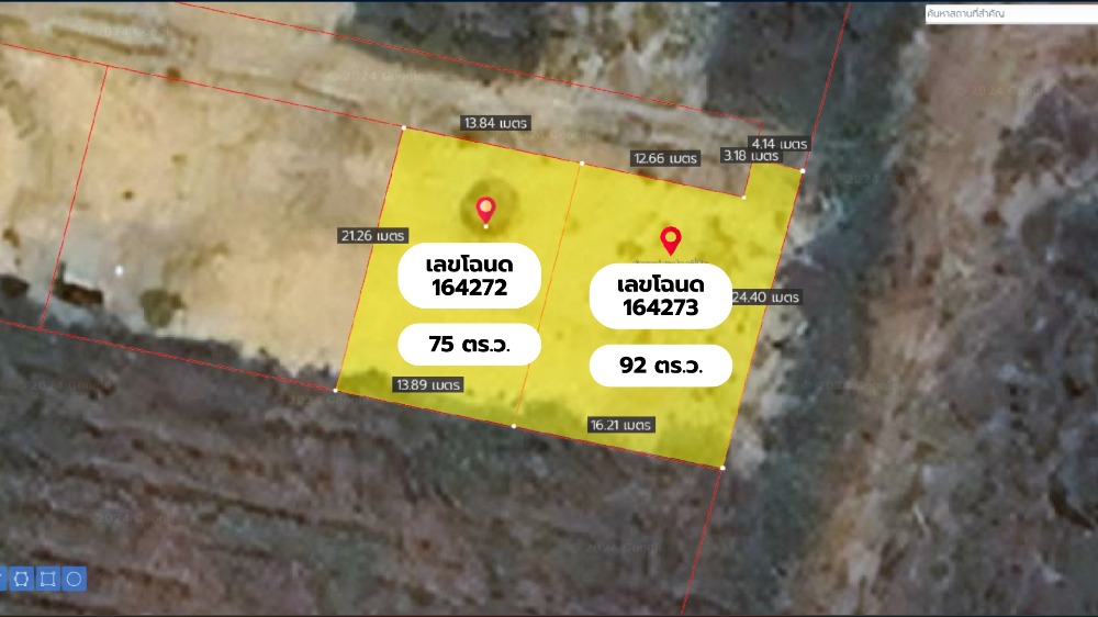 ขายที่ดินจัดสรร ขนาด  92 ตร.ว. ต.ตาก้อง อ.เมืองนครปฐม จ.นครปฐม