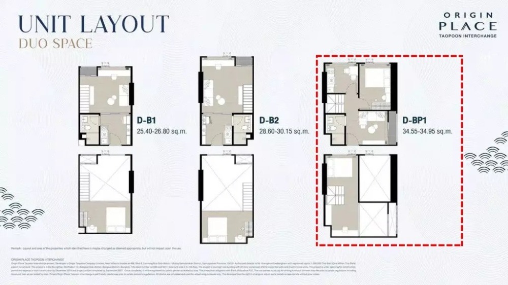 1 BedPlus ขายดาวน์คอนโด Origin Place Taopoon Interchange ออริจิ้น เพลส เตาปูน อินเตอร์เชนจ์ สถานีเตาปูนประมาณ 350 เมตร