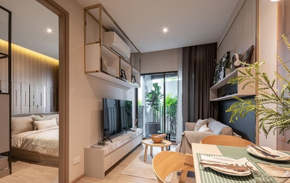 ขายดาวน์คอนโด Noble Create ลาดพร้าว-วังหิน | ชั้น 8 ขนาด 30.20 ตร.ม. | Fully Furnished พร้อมส่วนลดพิเศษ